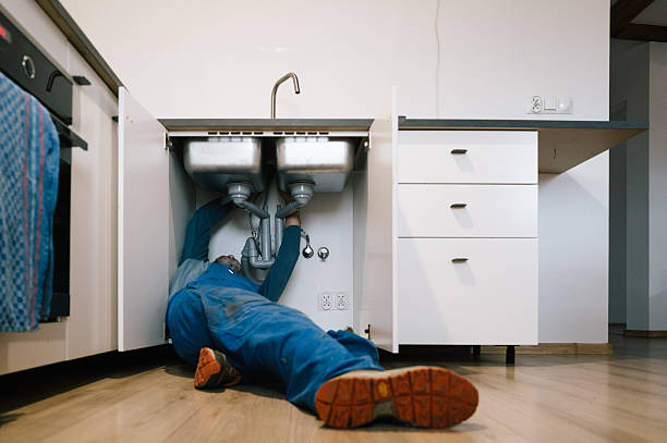 Professional Drain Cleaning technician working in Staatsburg, NY